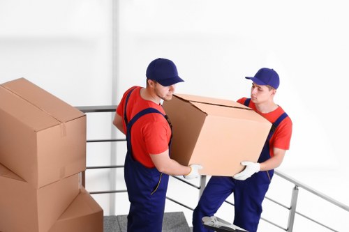 Apartment removals planning for access and parking in Watford