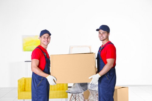 Packing boxes ready for a move in Watford