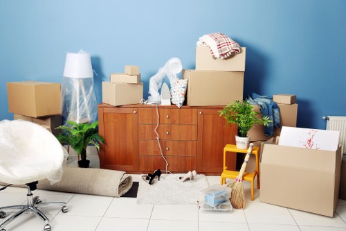 Local removals team planning a Watford house move