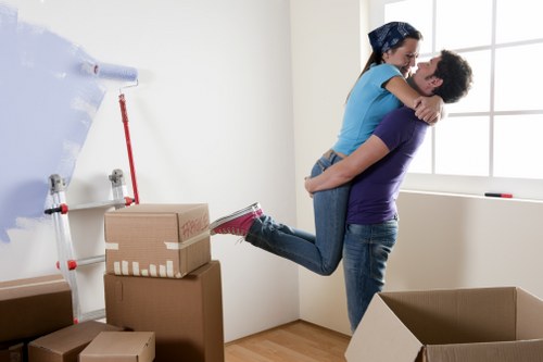 Logged service issue for a removal van relocation