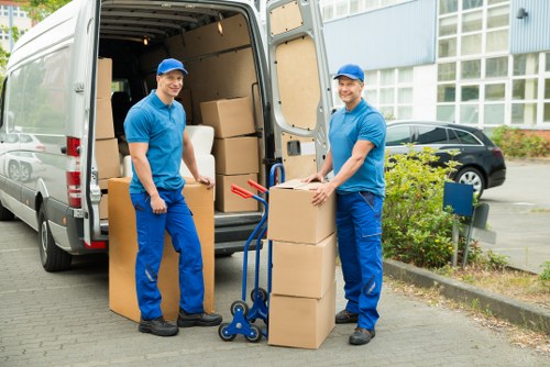 Man and van support for residential and business moving jobs