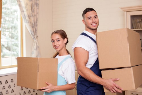 Business relocation using a removal van in Watford